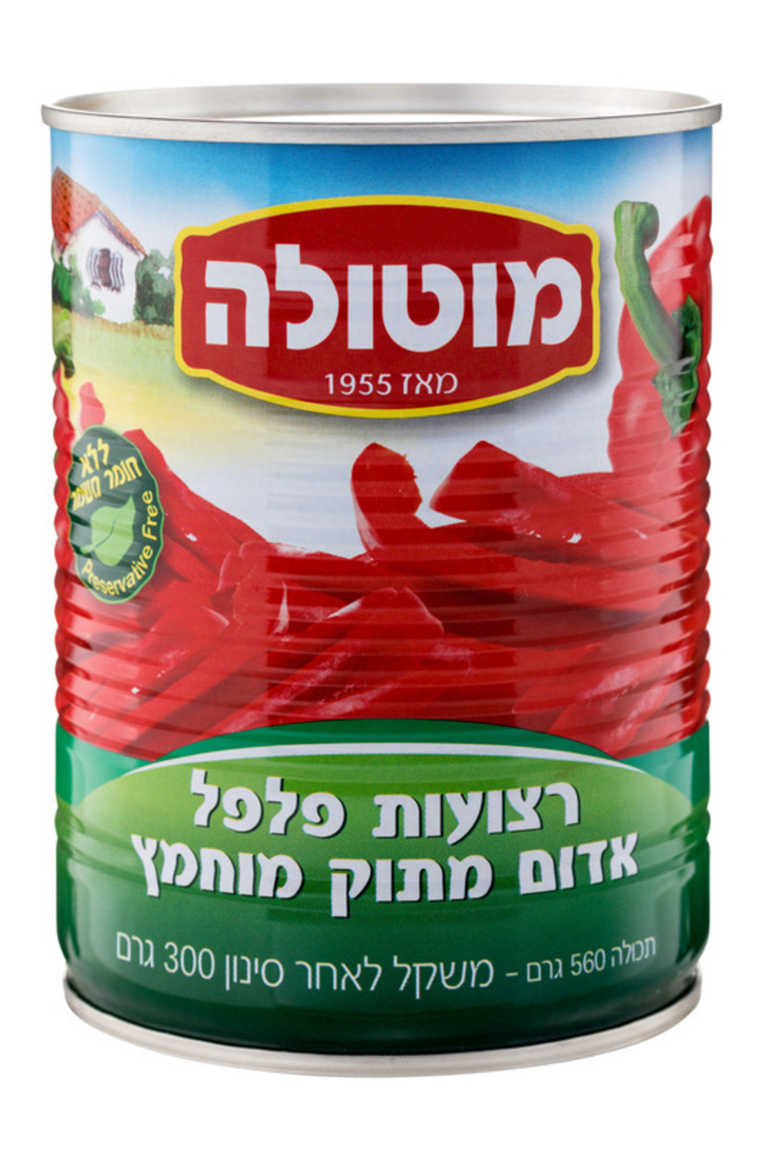 מוטולה גמבה רצועות 600גרם עם פותחן