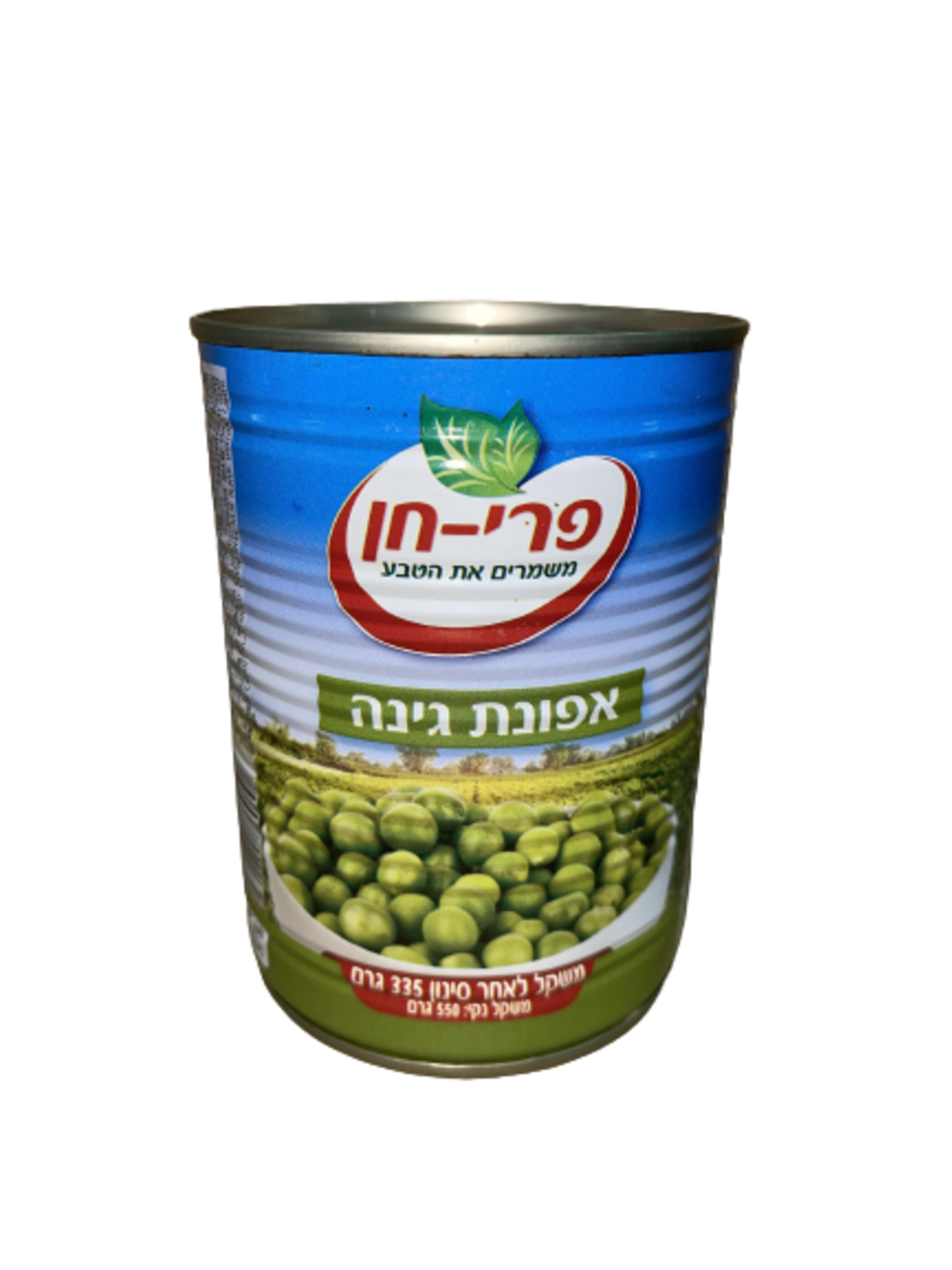 אפונה פרי חן – 600 גרם × 12 יחידות (מארז)