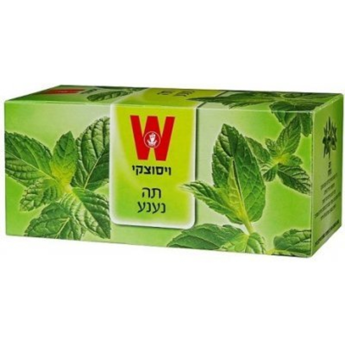 תה ויסוצקי נענע – 1.5 גרם × 25 שקיקים × 12 יחידות (מארז)