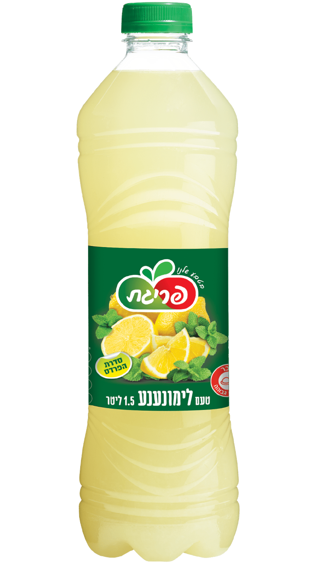 פריגת לימון נענע  – 1.5 ליטר × 12 יחידות (מארז)
