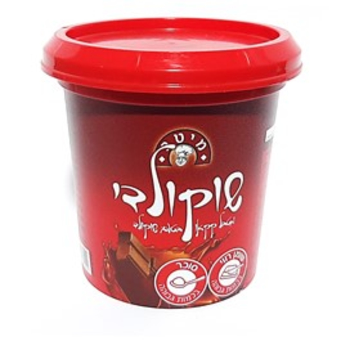 מיטב ממרח שוקולד 400 גרם דלי אדום מארז 24 יחידה