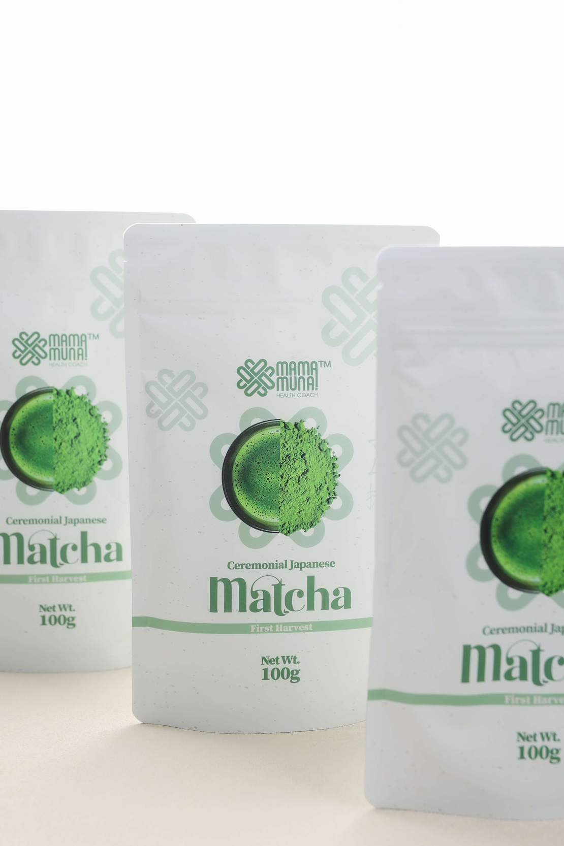 תה ירוק יפני מאצ׳ה 100 גרם מאמא מונא