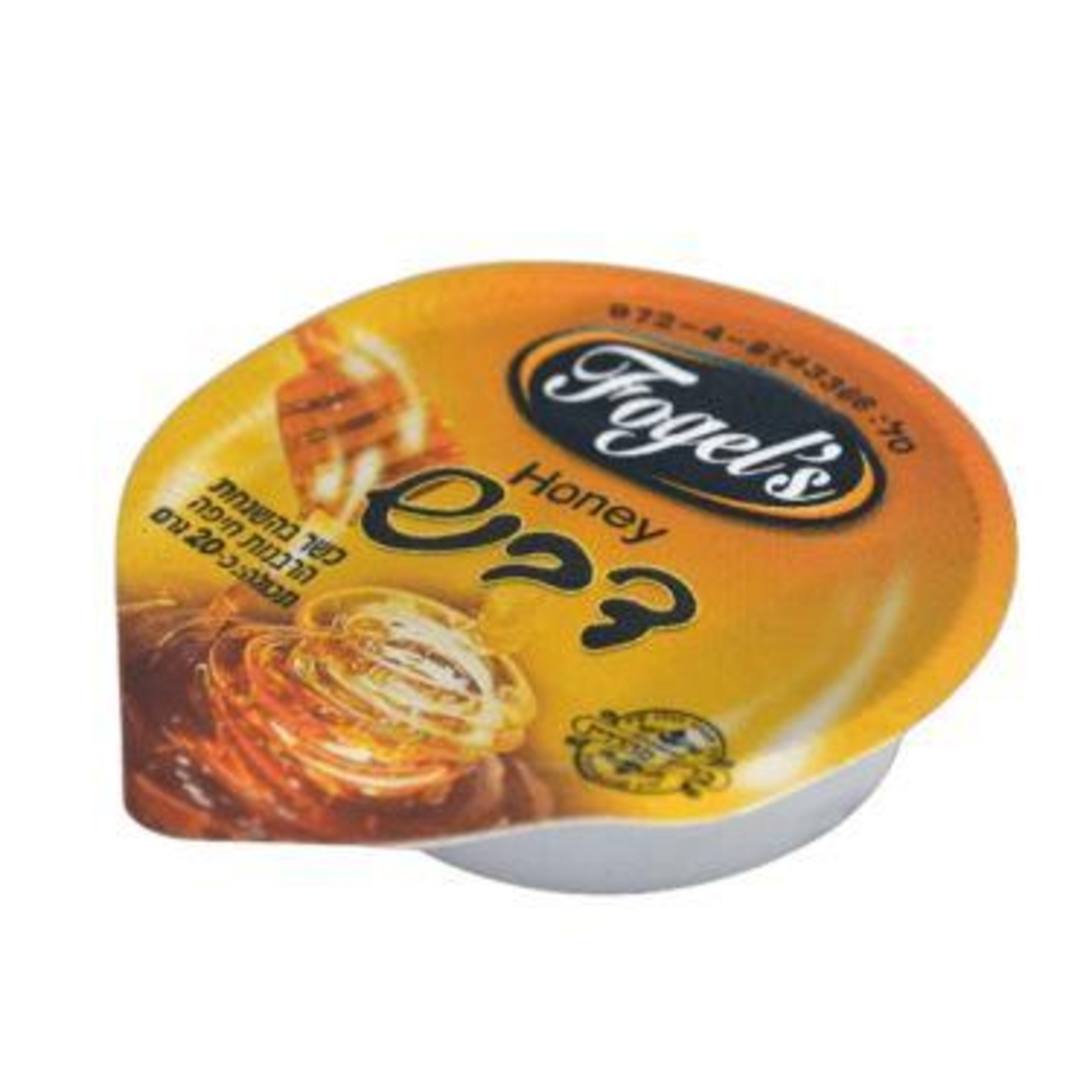 פוגל דבש מנות 20 גרם 120 יחי
