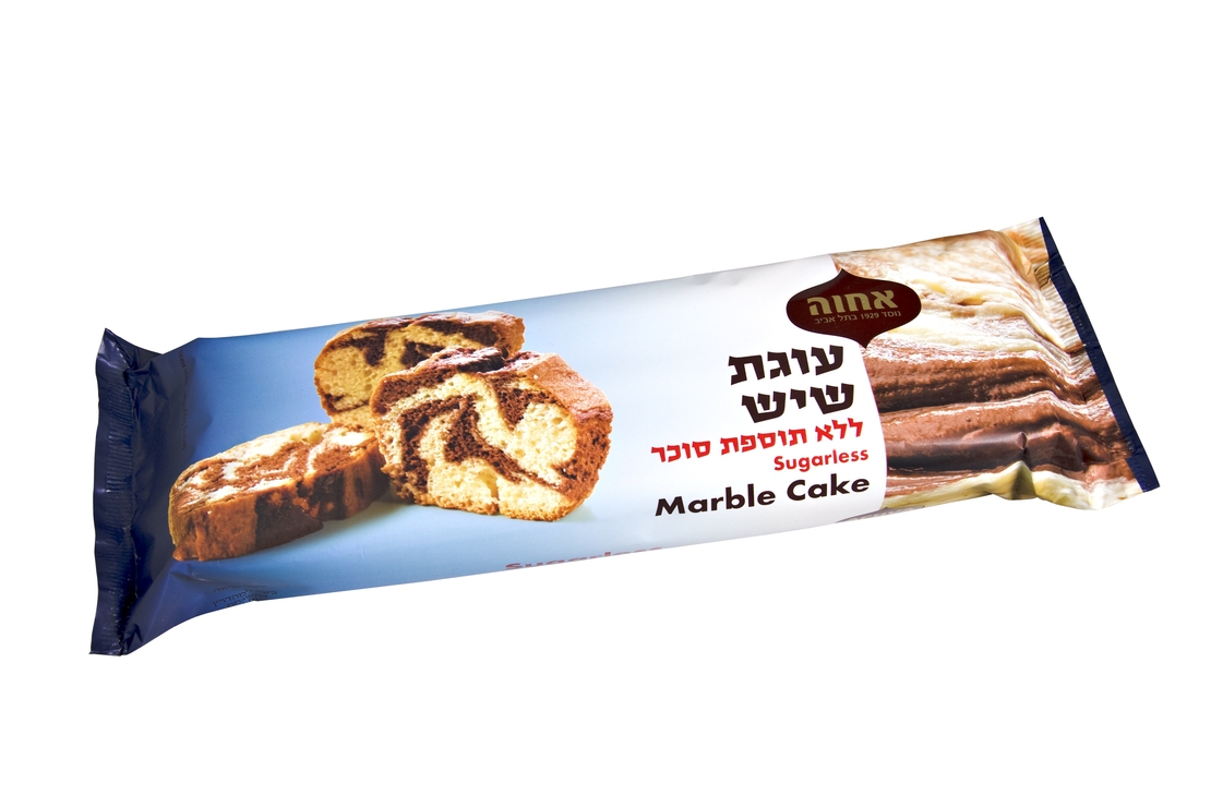 אחוה עוגה ללא סוכר שיש – 400 גרם - יחידה