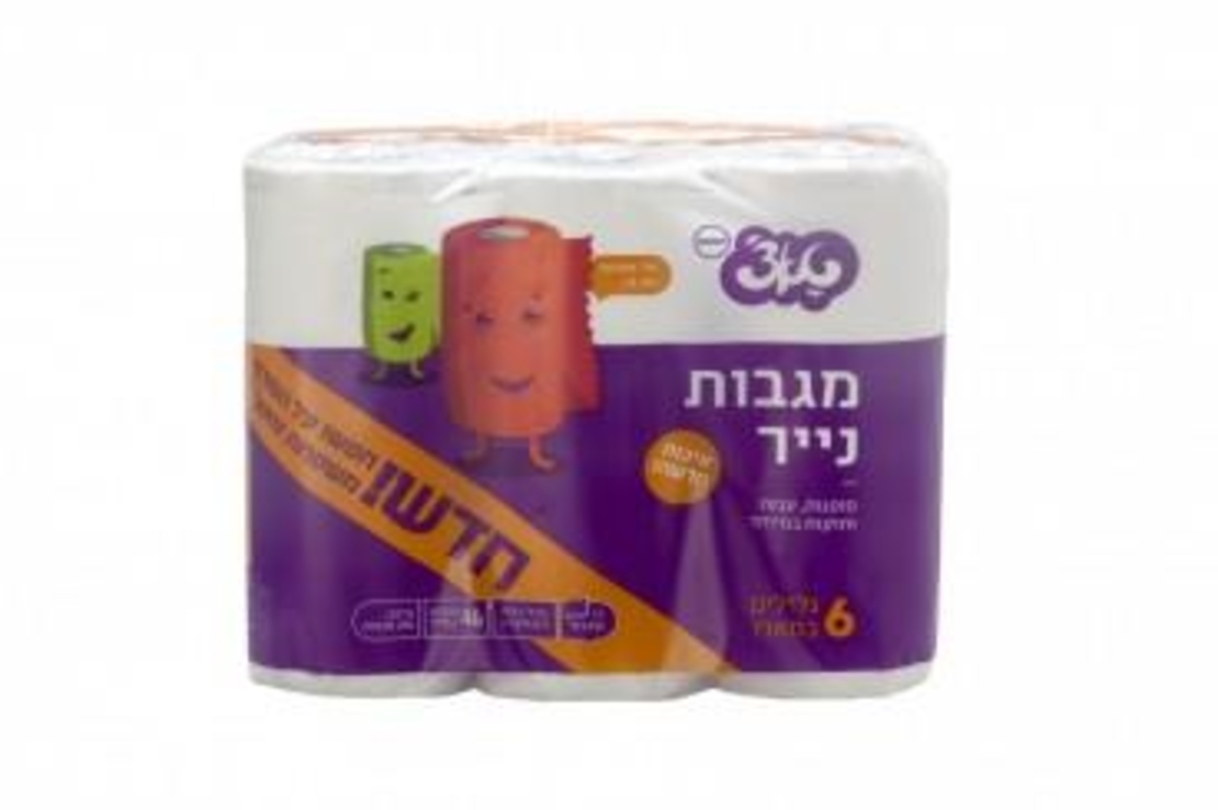מגבות מטבח כדור פורח – 6 יחידות במארז – 1 מארז