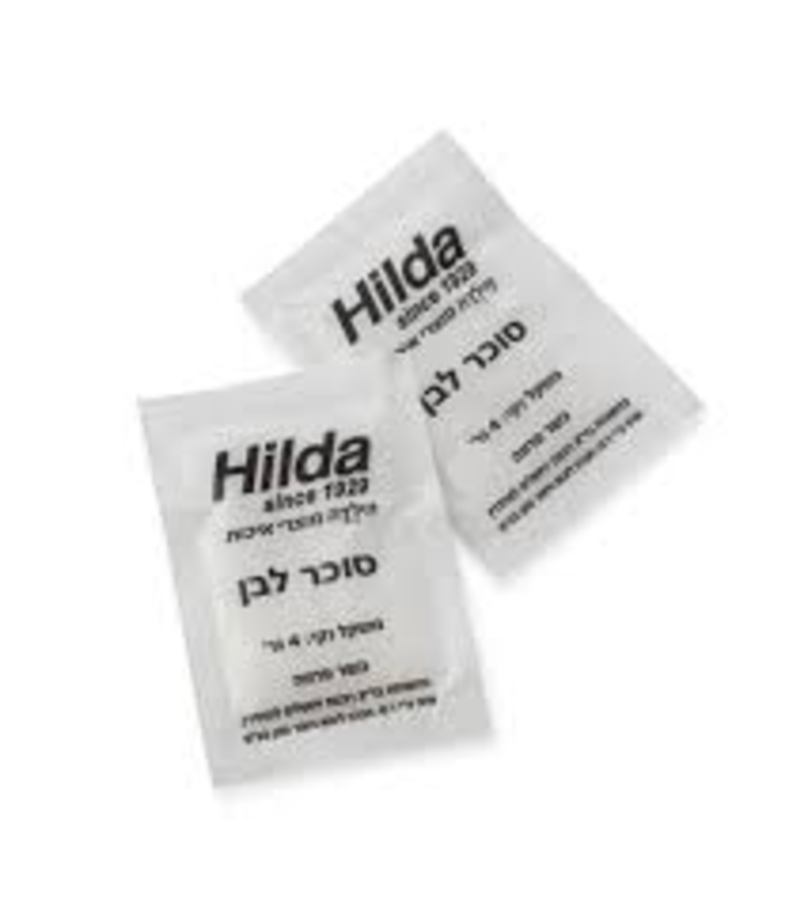 סוכר מנות שקית100 יח'