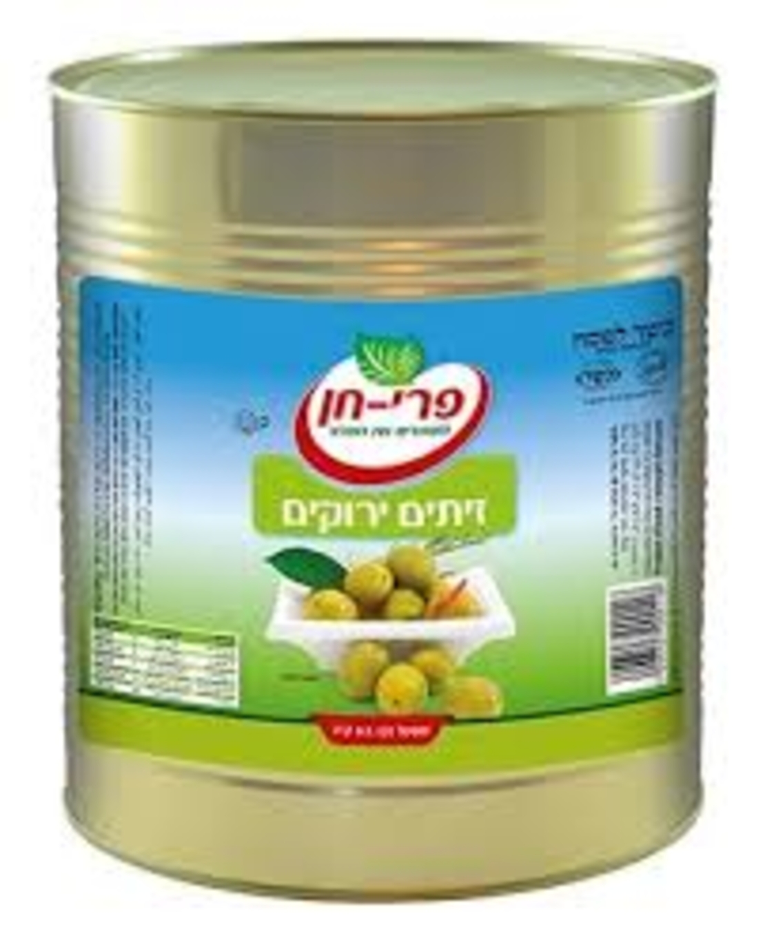 זיתים מנוזלינו פרי חן ( 12/15 )  – 9 ליטר