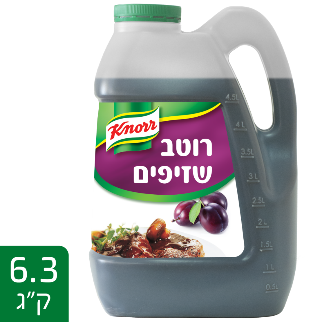 רוטב קנור שזיפים 5 ליטר