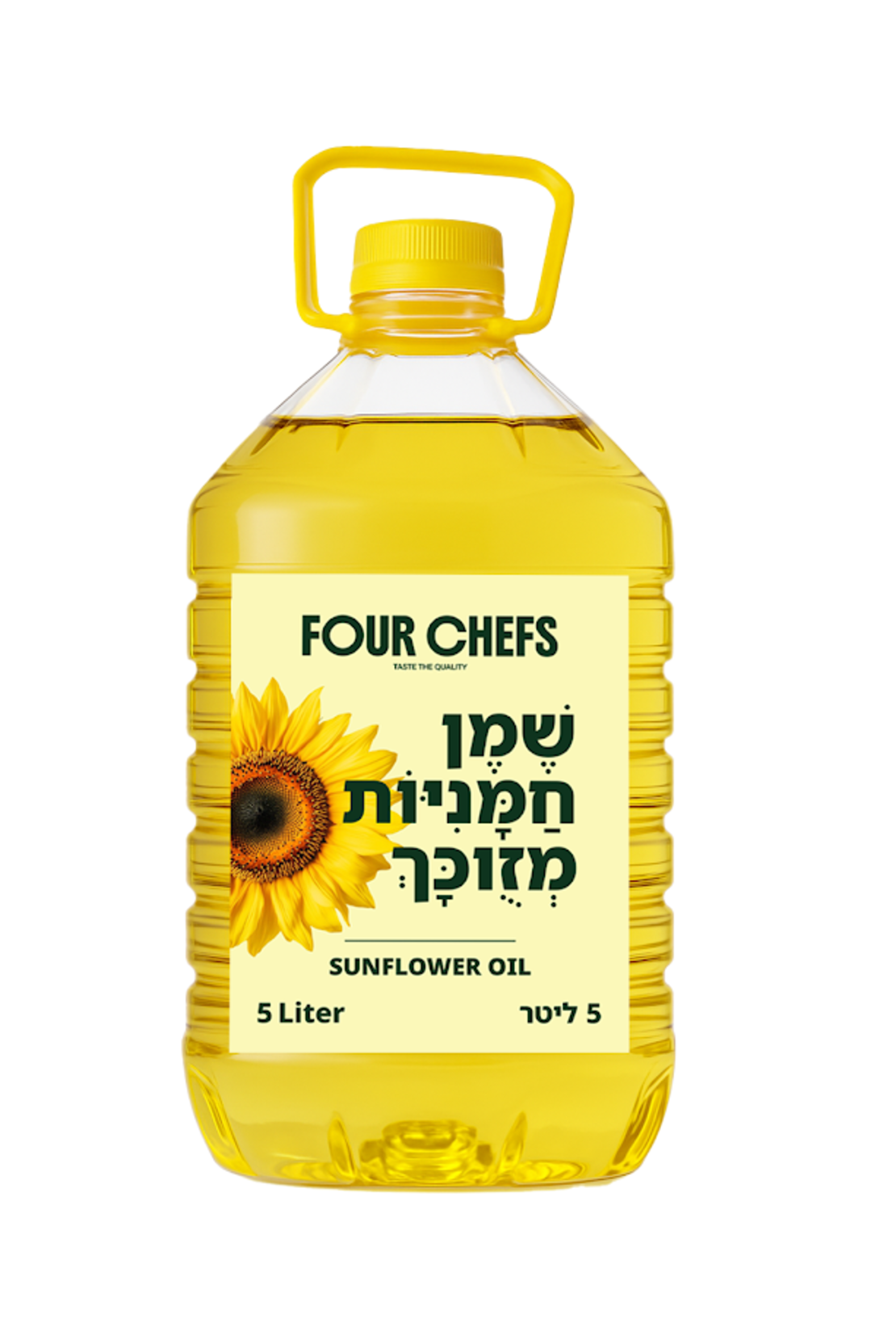 שמן חמניות פור שיפס - 5 ליטר * 1 יחידות
