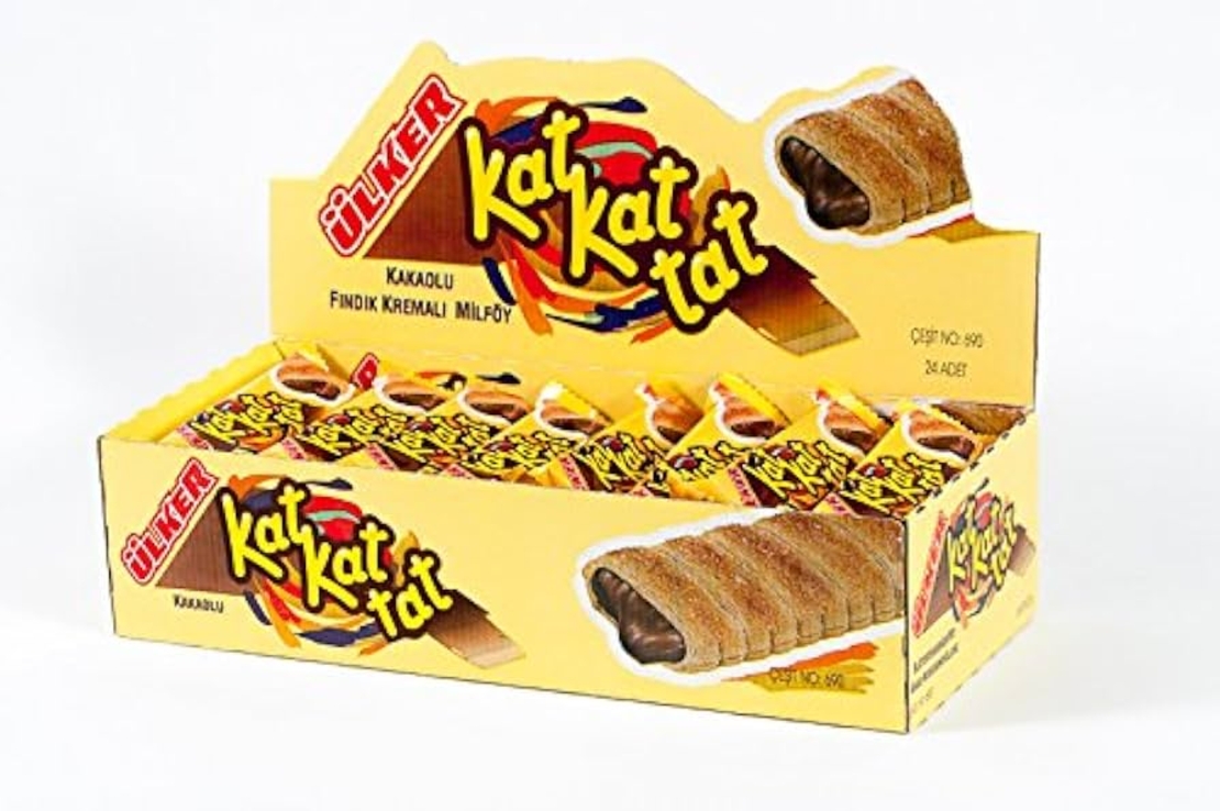 עוגה KAT KAT TAT   בקופסא 24 יחידה  ( בקרטון 12 קופסאות )