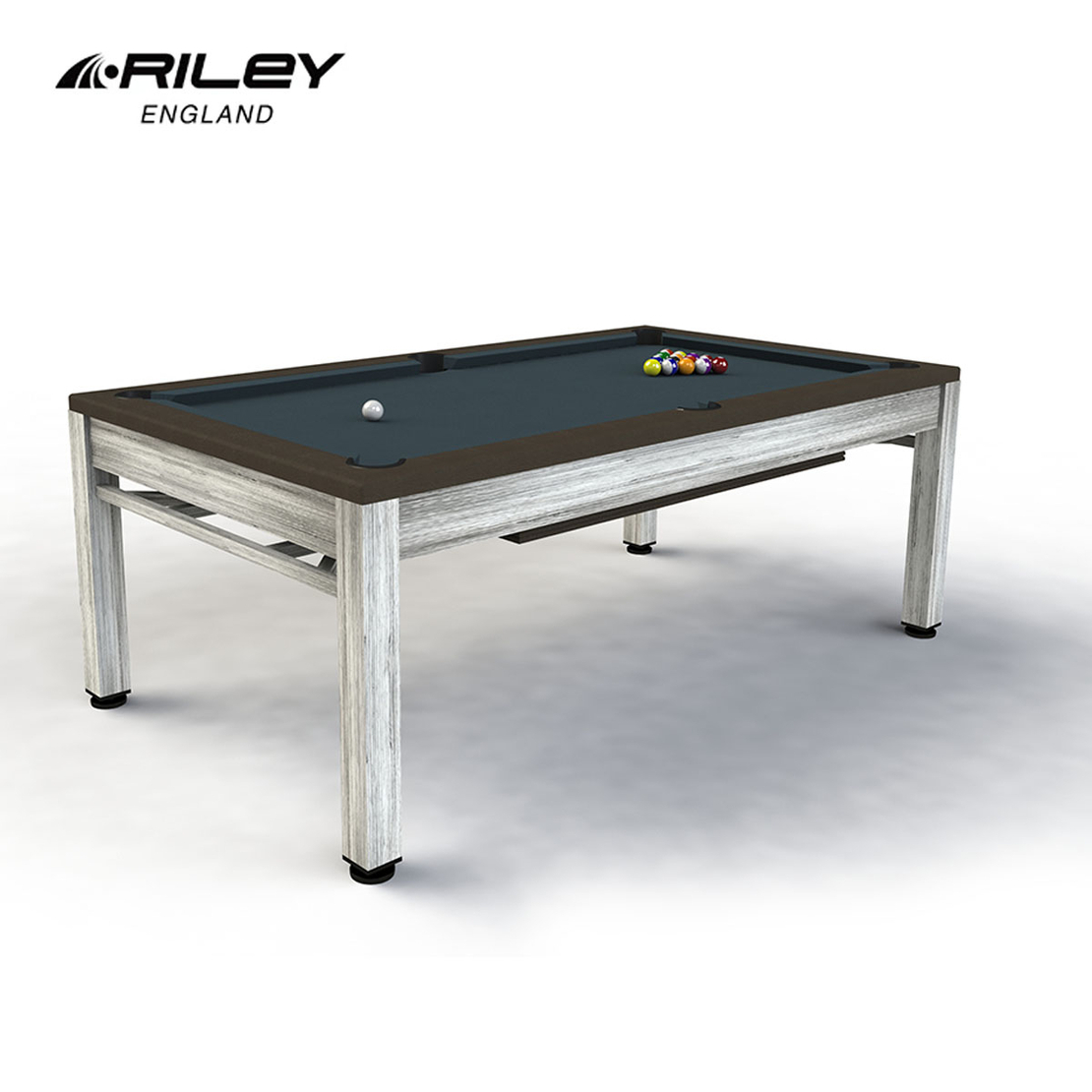 Riley שולחן Neptune Outdoor ביליארד דגם פול 7 פיט פלטת סלייט לשימוש חיצוני