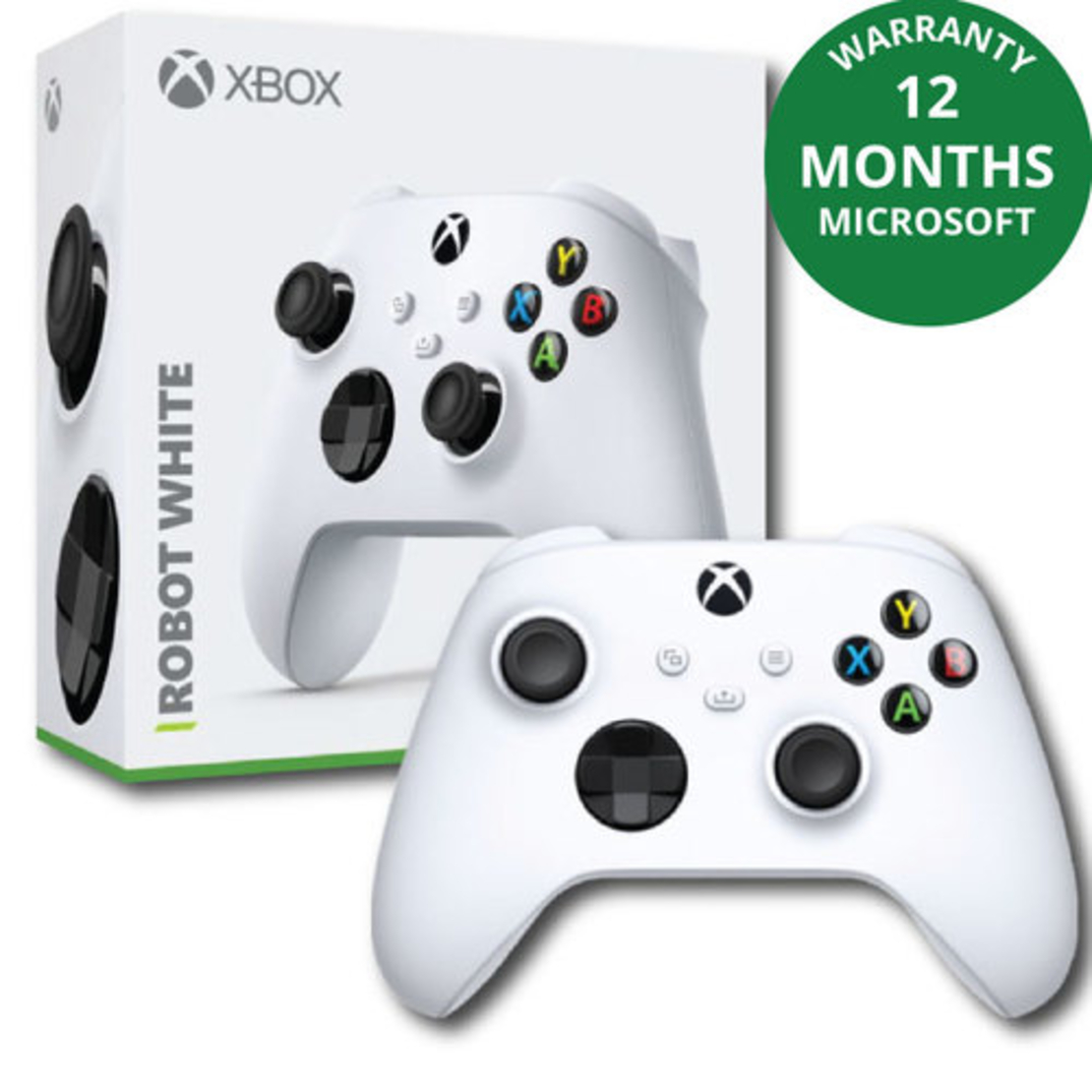 Xbox Series White Controller אחריות מייקרוסופט אקסבוקס
