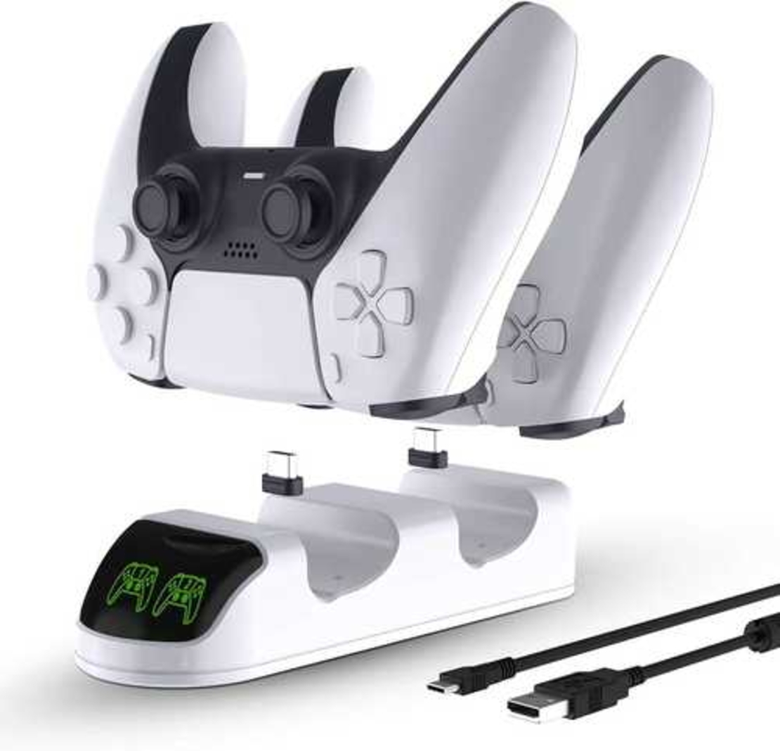 מטען זוגי לשלטי סוני 5 PS5 DOBE Charging dock
