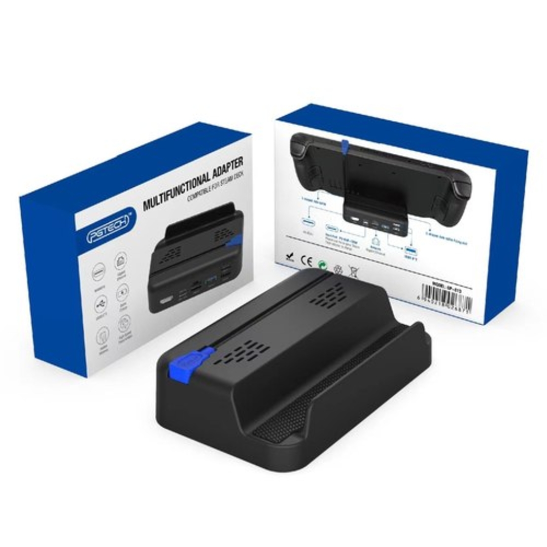 MULTIFUNCTIONAL ADAPTER FOR STEAM DECK