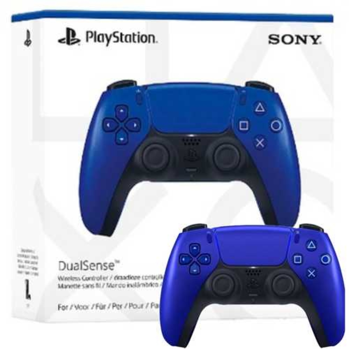 PLAYSTATION 5 DUALSENSE WIRELESS COBALT BLUE CONTROLLER יבוא סוני