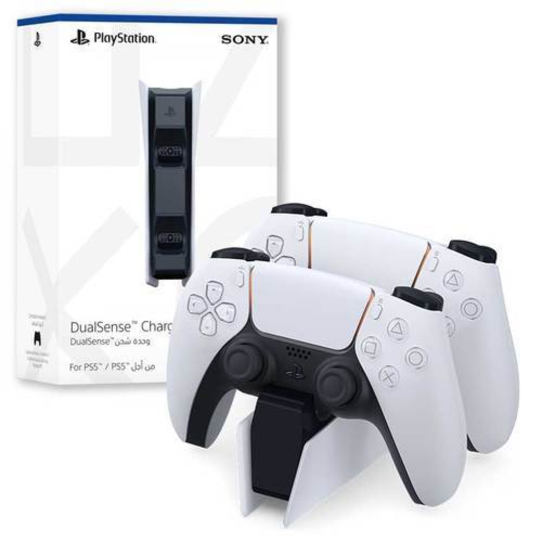 מטען זוגי לשלטי סוני 5 PS5 Charging dock מקורי