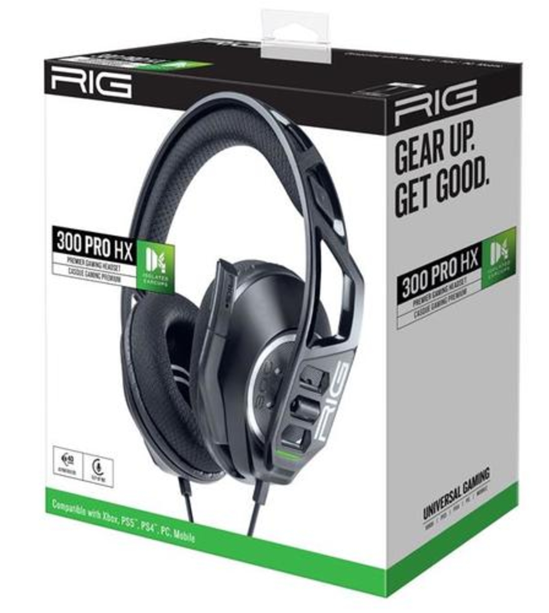 NACON RIG AURICULARES GAMING HEADSET 300HX BLACK
