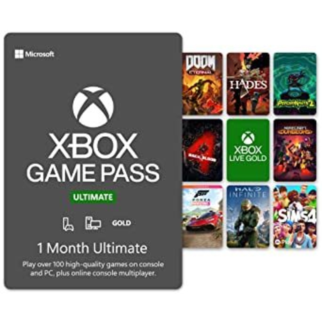 Xbox Game Pass Ultimate 1 Months מייקרוסופט
