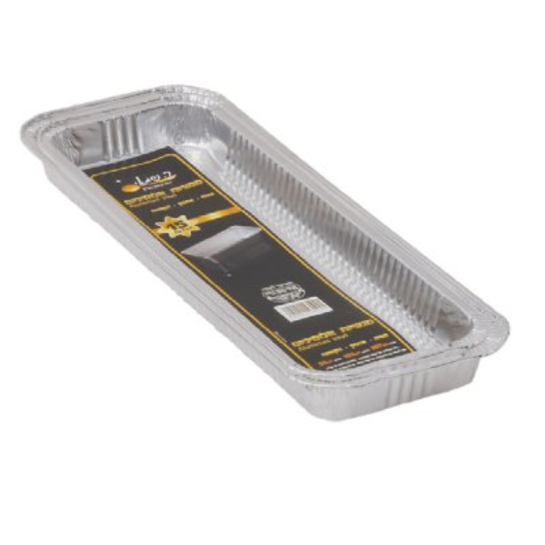 תבניות אלומיניום אינגליש נמוכות 12 יחידות
