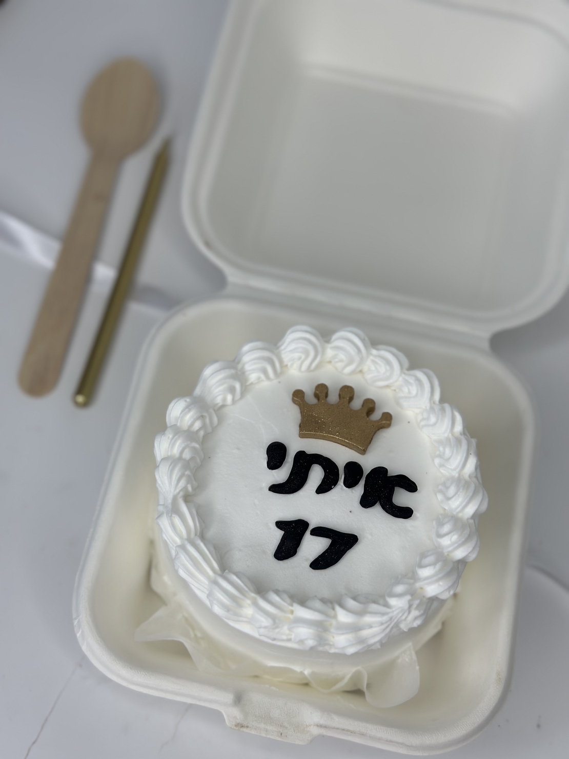 עוגת בנטו כתר