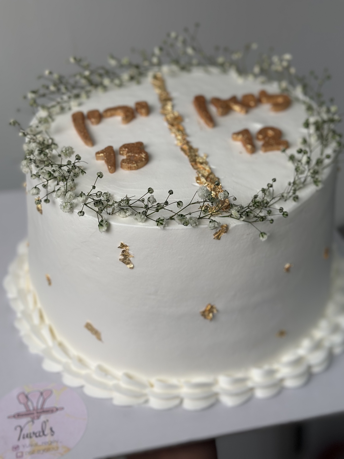 עוגת עיטוף גיבסניות קוטר 20