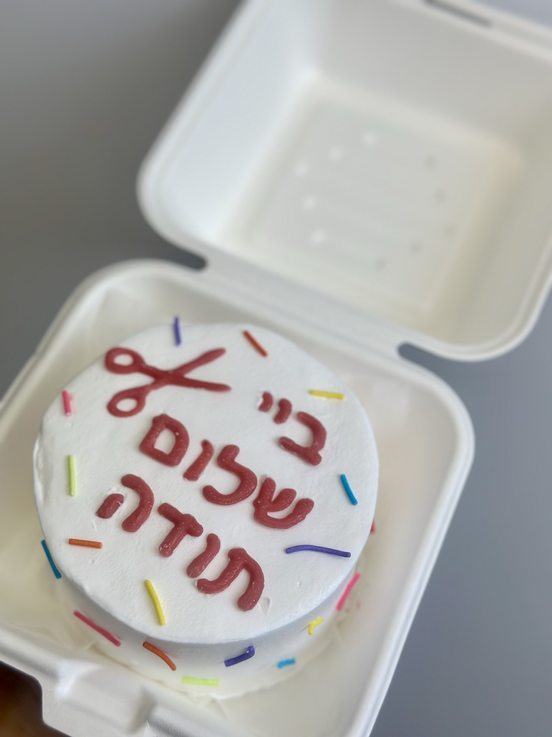 עוגת בנטו לשחרור