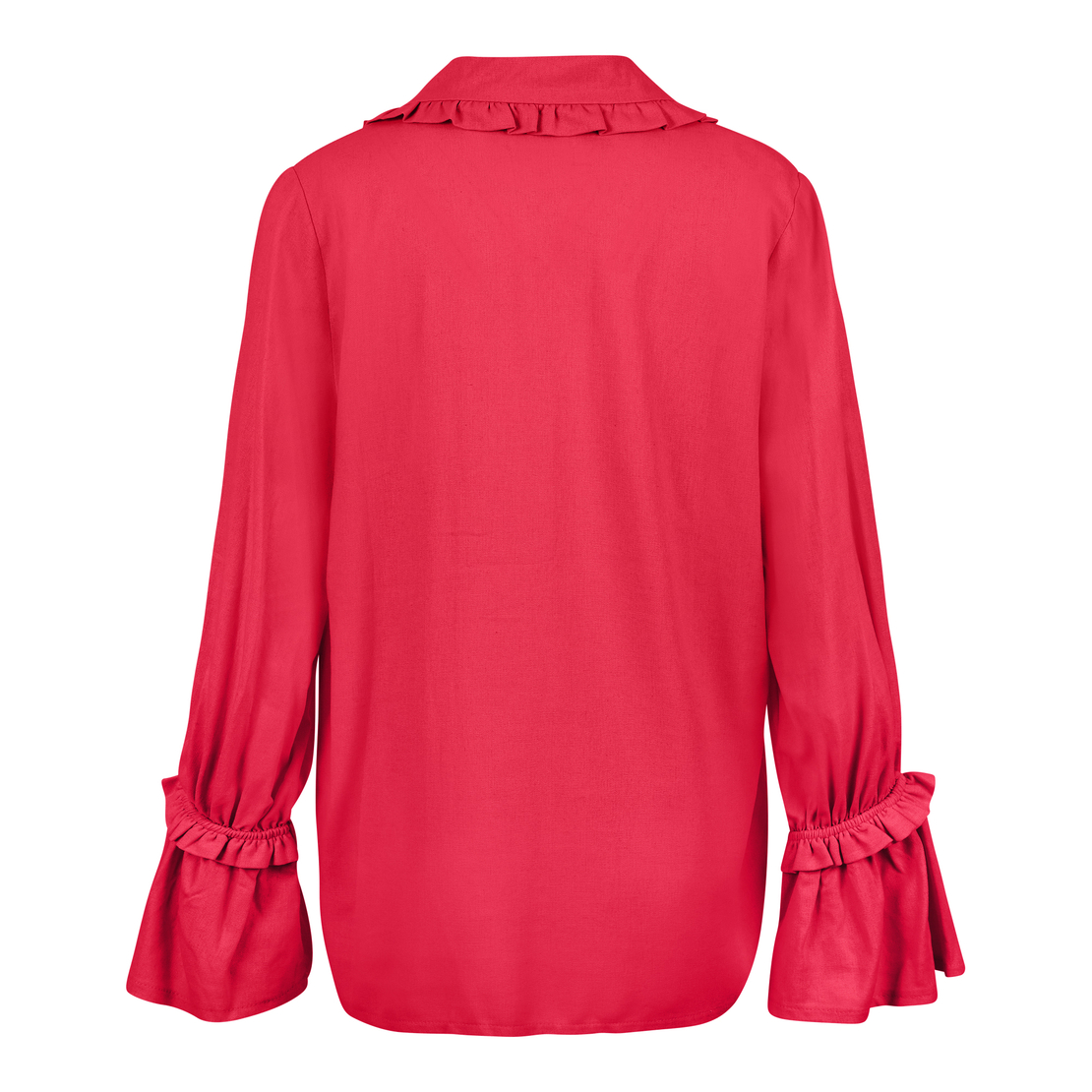 LUNNA Linen Blouse Fuchsia