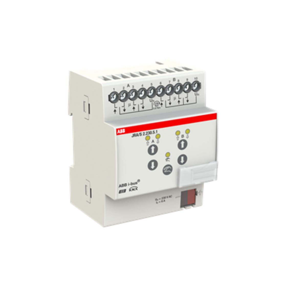 בקר 2 יציאות תריסים 230VAC