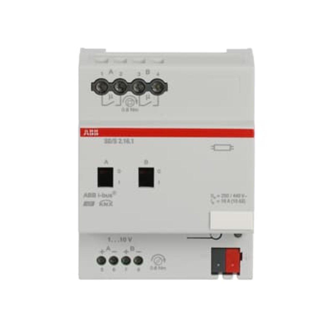 בקר 1-10V לעמעום תאורה 2 יציאות 16A