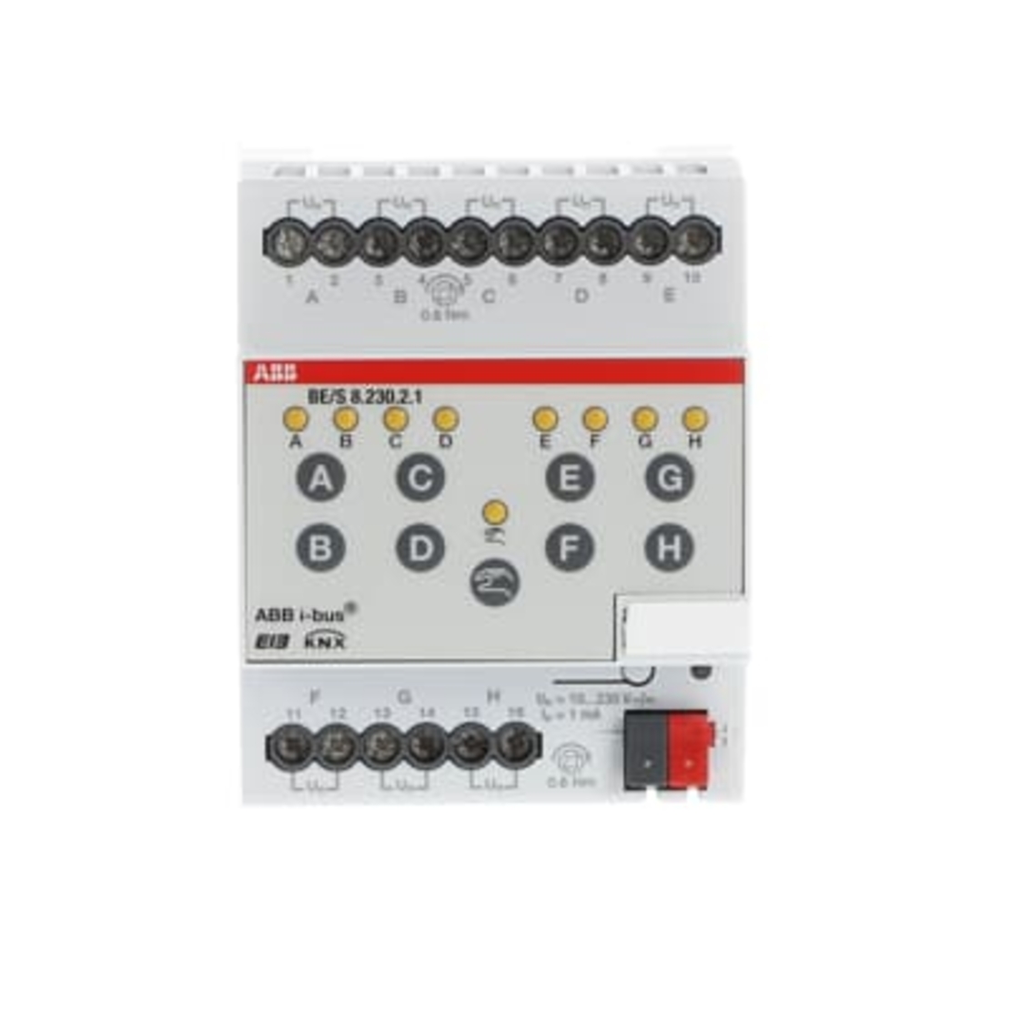 בקר בינארי 8 כניסות 230VAC