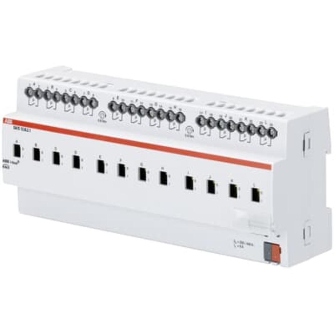 בקר מיתוג 12 יציאות 6A כולל עוקפים ידניים