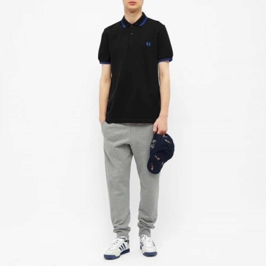 פולו צווארון של FRED PERRY כותנה