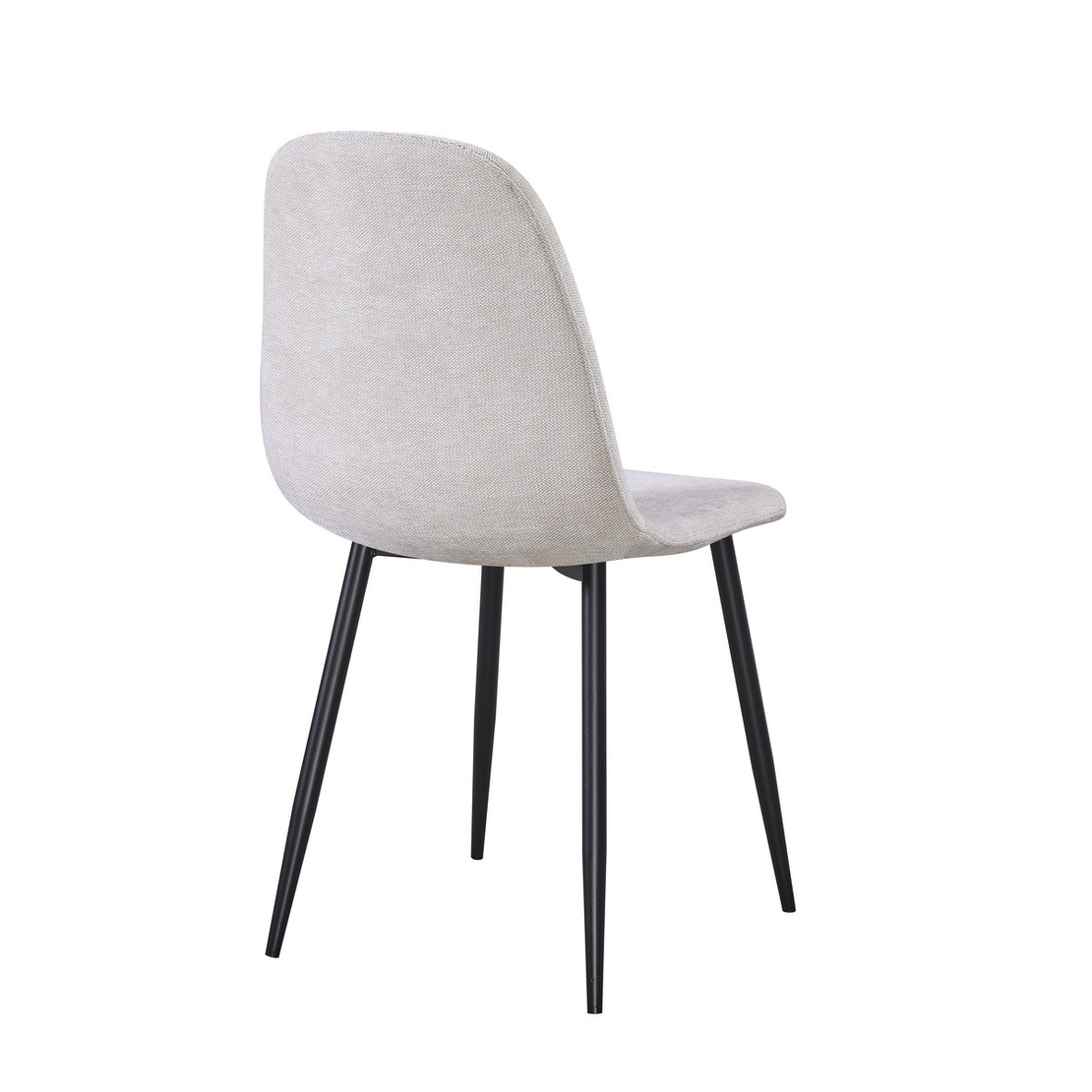 סט 4 כסאות אוכל מרופדים בד דגם אייאנה IENA בז'