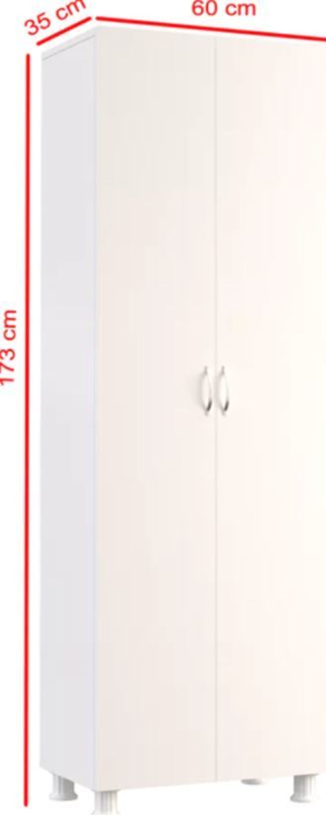ארון שרות דגם שיר 6104 לבן