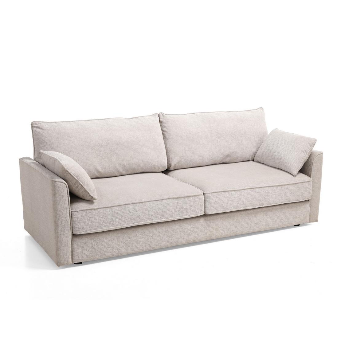 ספה תלת מושבית נפתחת למיטה זוגית דגם פר-אקס PAREX קפוצ’ינו