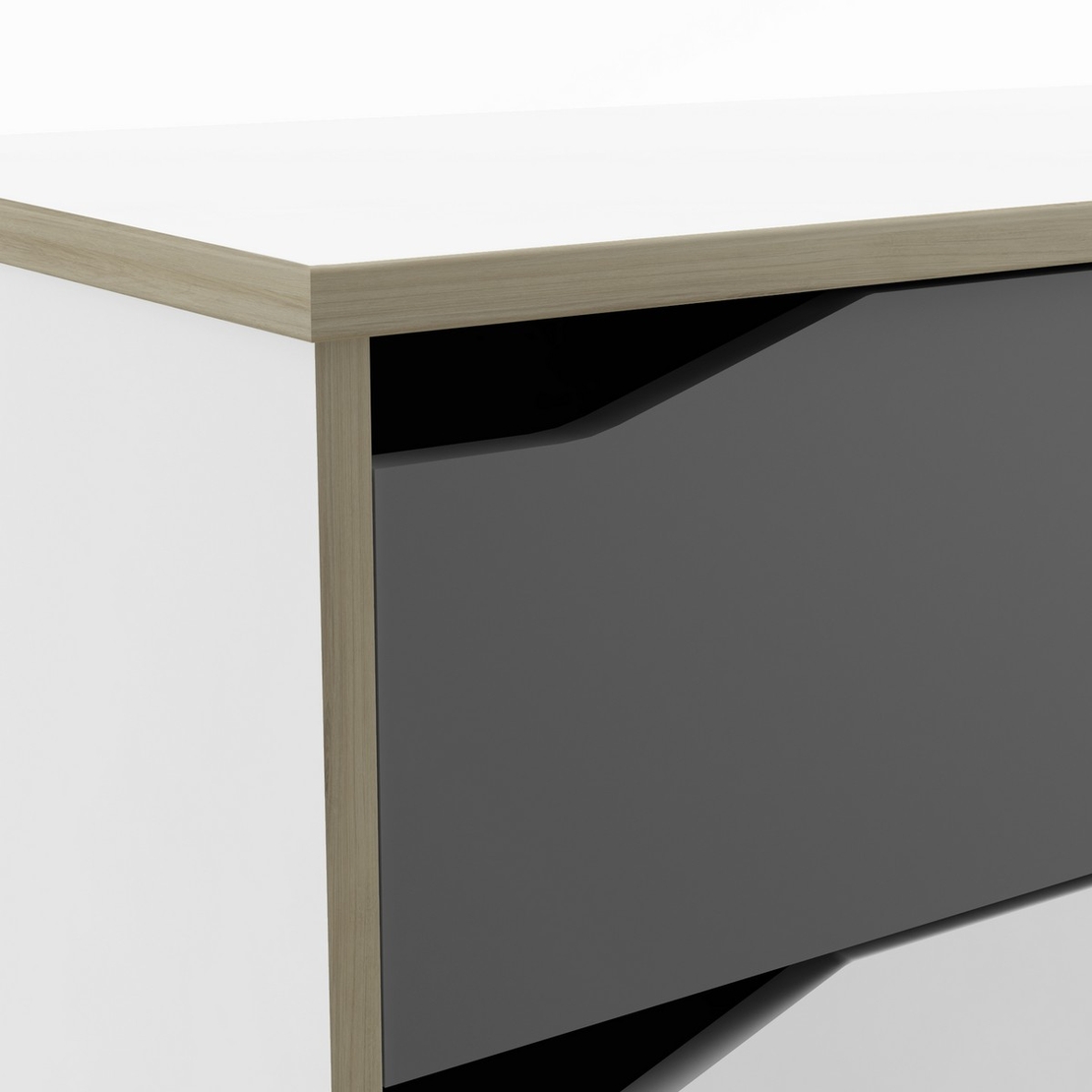 שידת אחסון קומודה עם 3 מגירות דגם גיניוס GENIUS