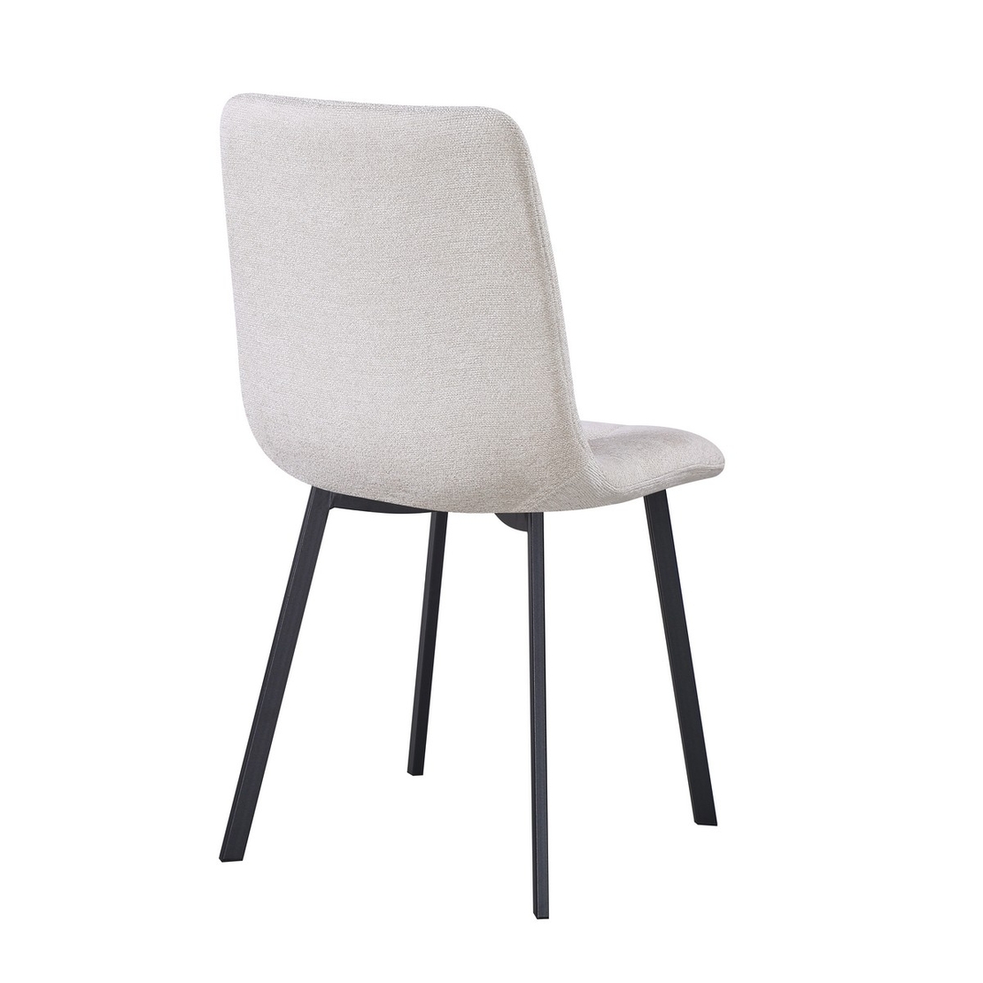 סט 4 כסאות אוכל מרופדים בד קטיפה דגם זאורוס SAURUS בז'