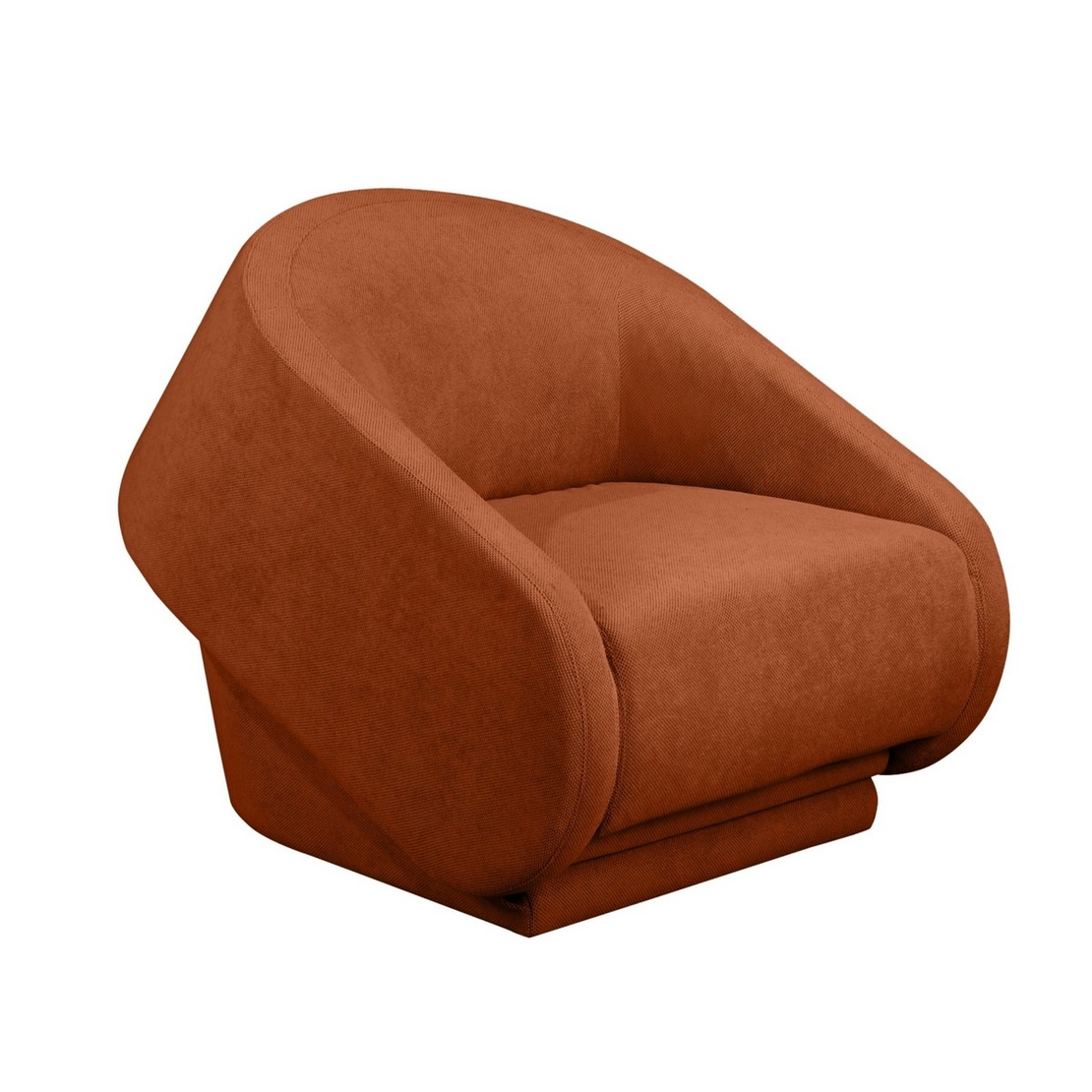 כורסא מעוצבת נפתחת למיטת יחיד דגם פוסטיגה POSTIGA כתום