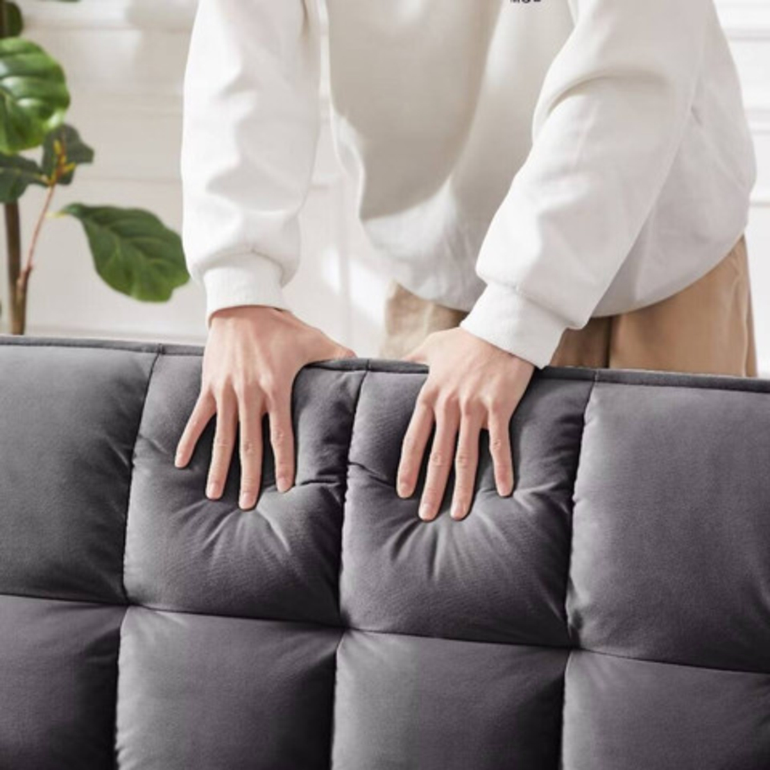 ספה נפתחת למיטה Ravenna רוונה אפור כהה