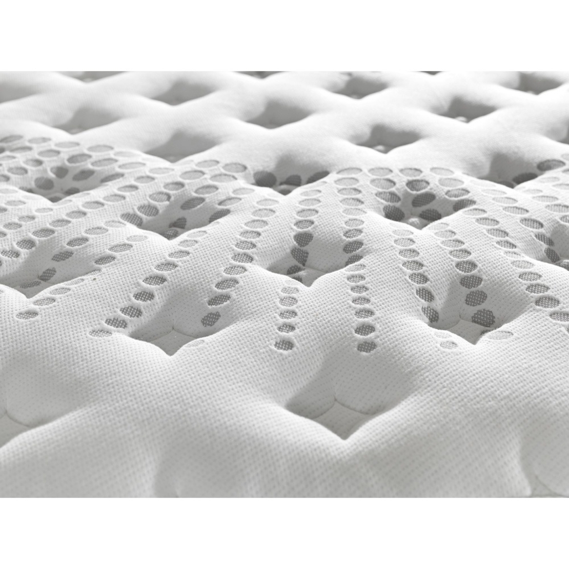 מזרן קפיצים מבודדים למיטה זוגית עם שכבת ויסקו ג'ל AMBASSADOR דגם פרו-ויסקו