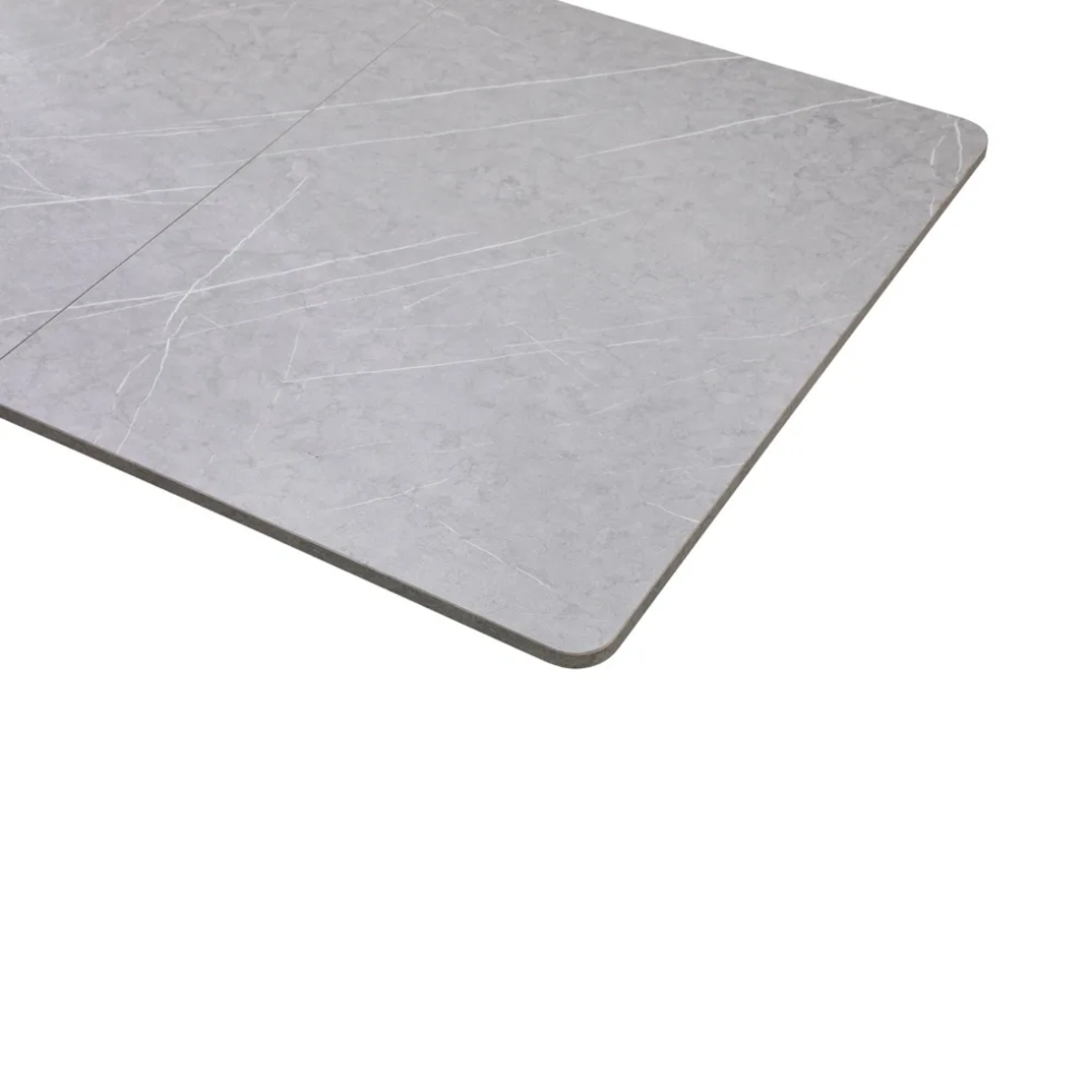 פינת אוכל נפתחת כולל ו-4 כסאות מרופדים דגם רומי אפור-שירה