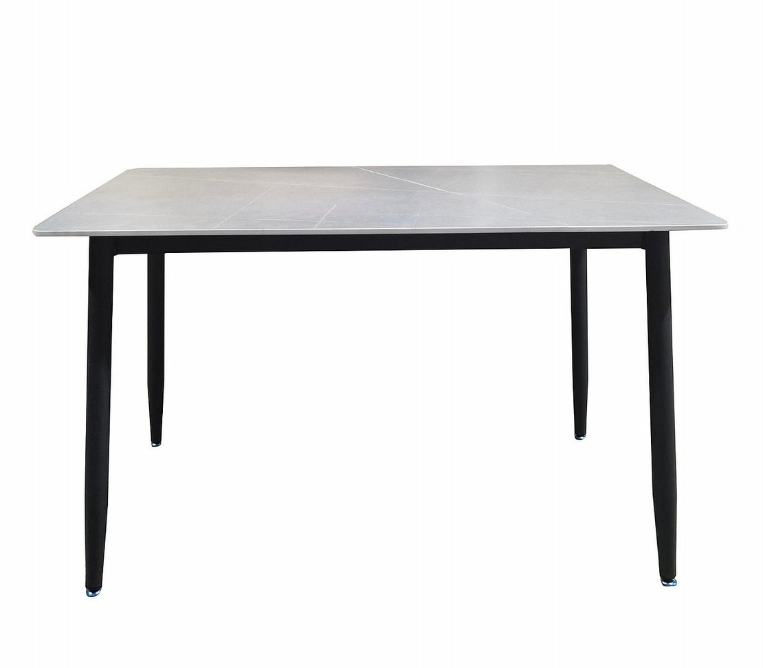 פינת אוכל מקרמיקה אפורה 120/70 ס