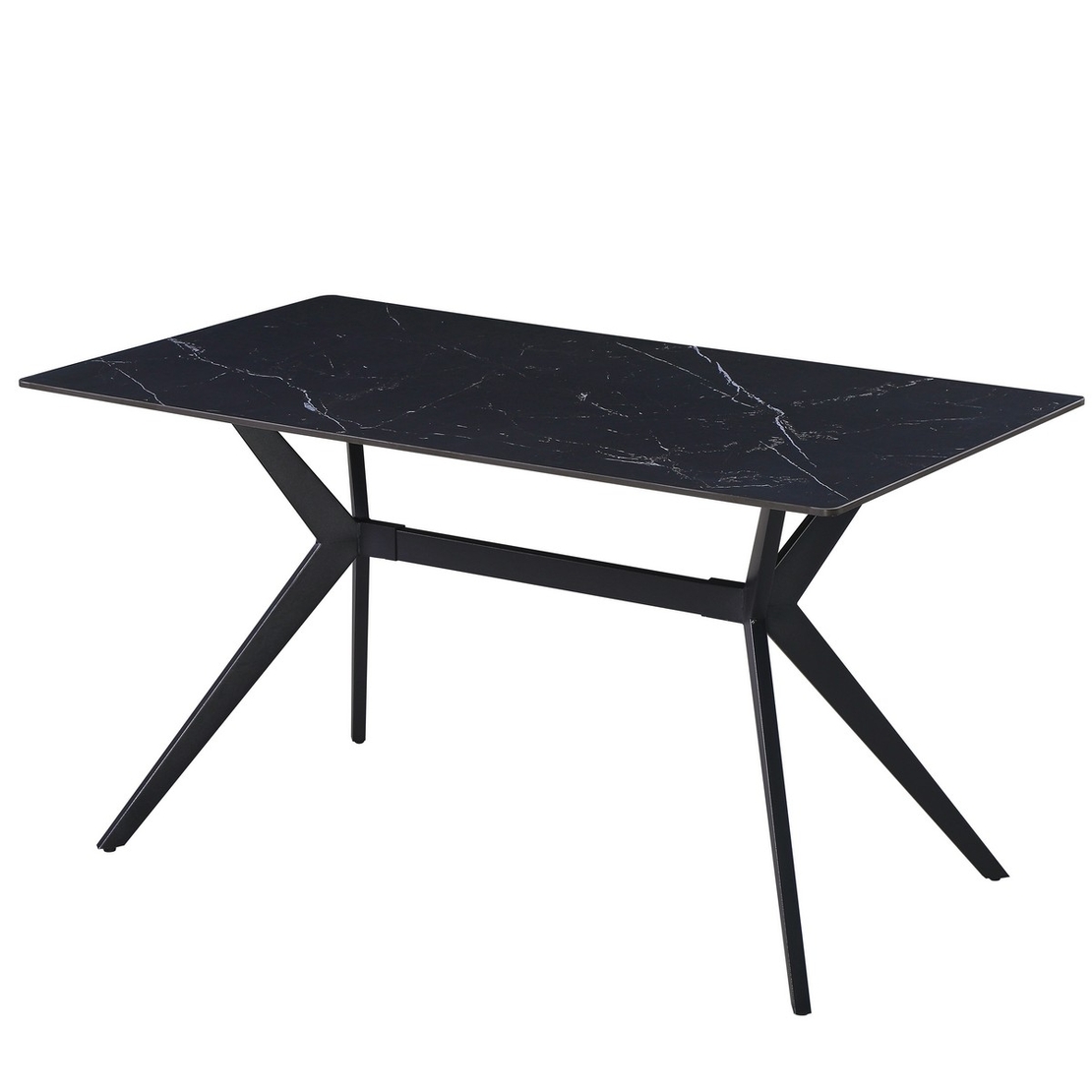 פינת אוכל שולחן קרמיקה 140 ס”מ ו4 כסאות דגם קאנטונה CANTONA כסא אפור