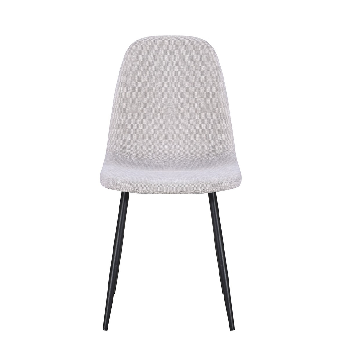 סט 4 כסאות אוכל מרופדים בד דגם אייאנה IENA בז'