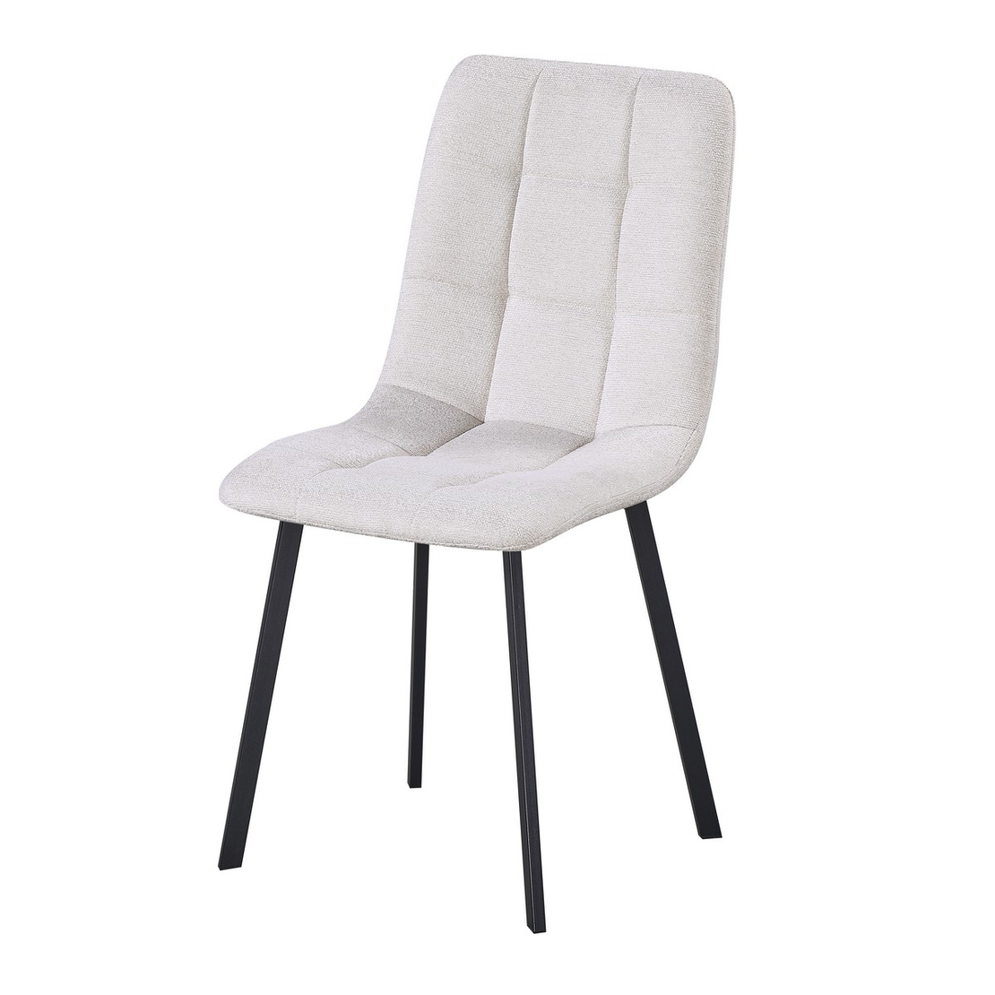 סט 4 כסאות אוכל מרופדים בד קטיפה דגם זאורוס SAURUS בז'