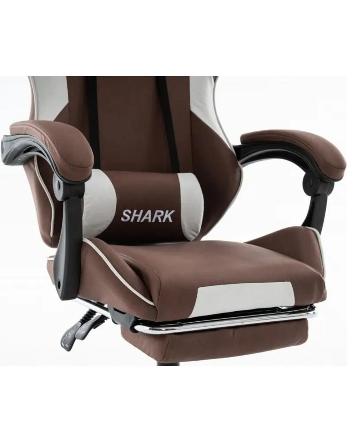 כיסא גיימינג לנוער דגם שארק Shark חום