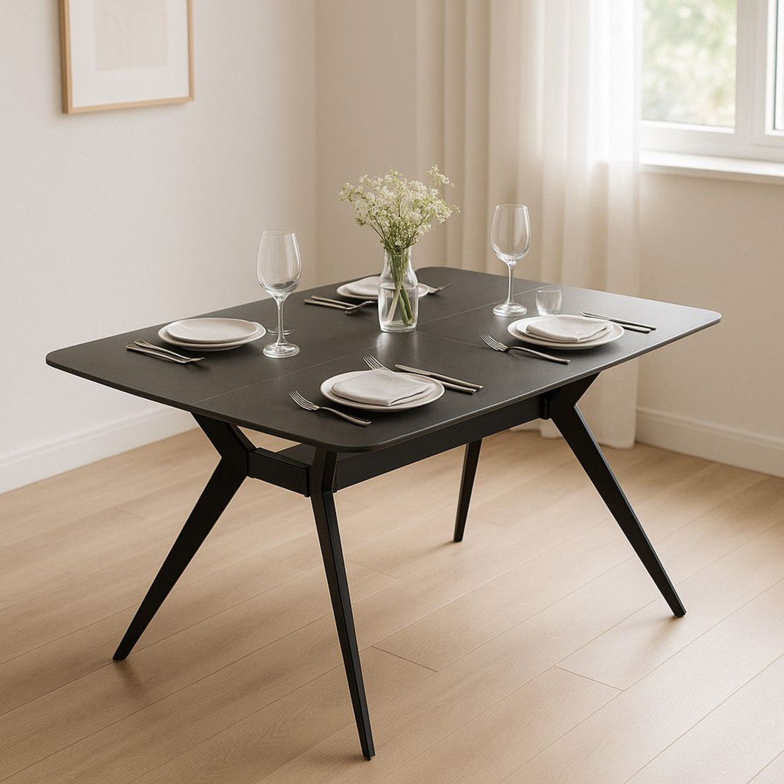 פינת אוכל מקרמיקה דגם טוסקנה 140X80 ס