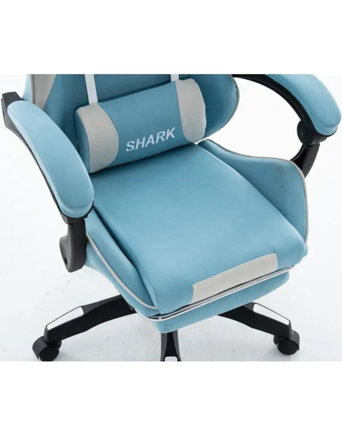 כיסא גיימינג לנוער דגם שארק Shark תכלת