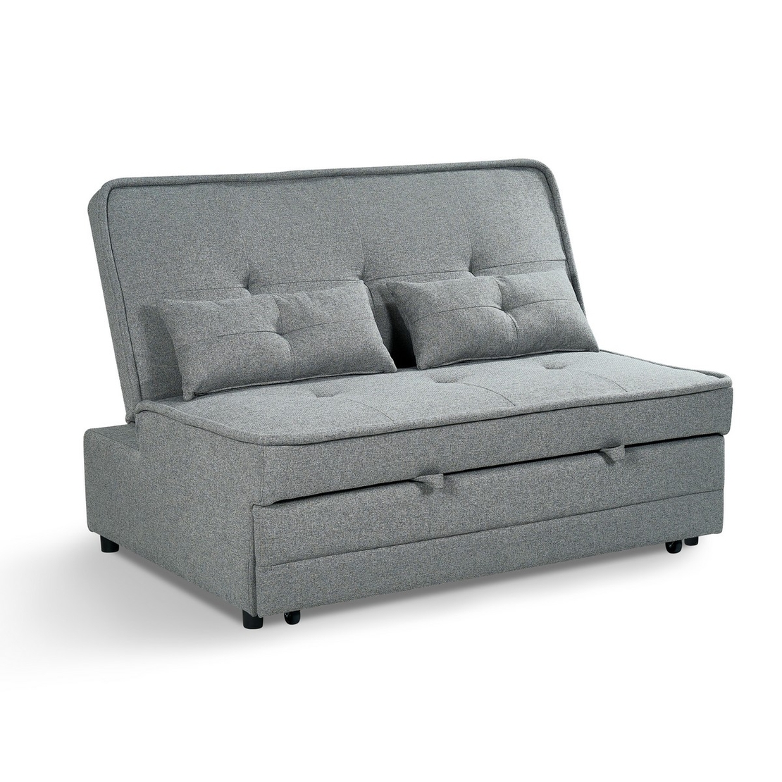 ספה דו מושבית נפתחת למיטה זוגית דגם סטורו SATORO אפור