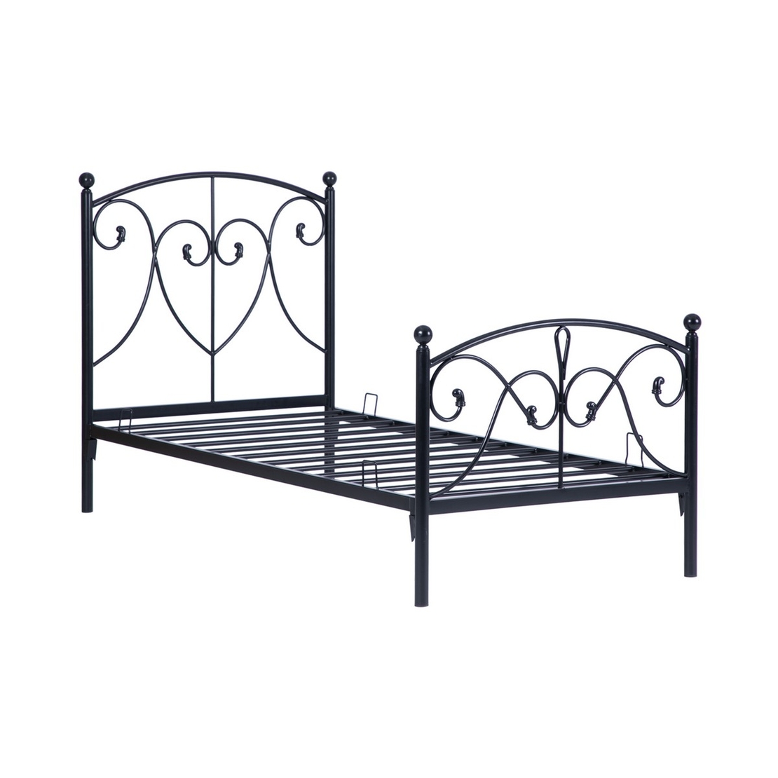 מיטת יחיד ממתכת למזרן 190×90 דגם מנילה MANILA